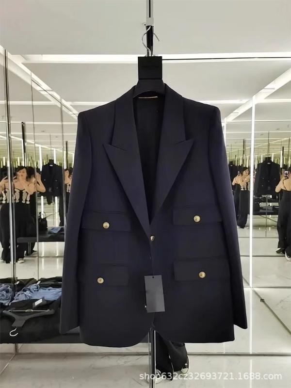 レディース ブラック スーツ ジャケット ゆったり 高級感 ビジネス トップス 春秋 通勤用 フィット 職業服 ファッション 上着|新風堂