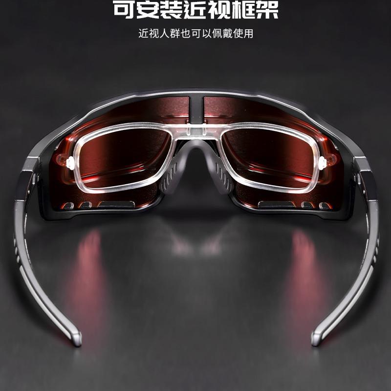 メンズ レディース 偏光サングラス サイクリング ランニング スポーツ用 UVカット 軽量フレーム 衝撃耐性 クリアビューレンズ アウトドア アクティブウェア