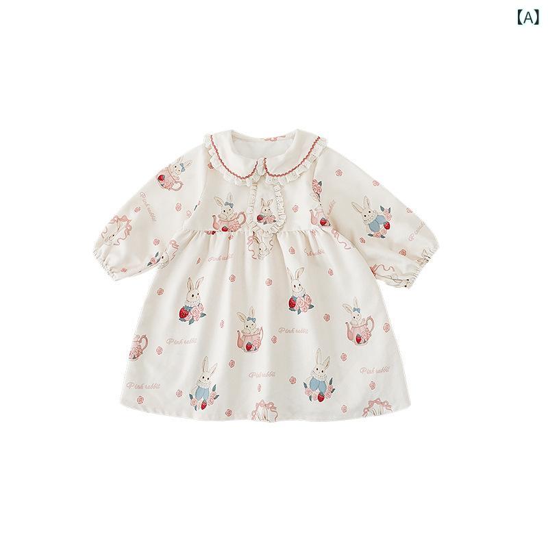 女の子 ワンピース セット 蝶結び デザイン ジャケット スカート 春秋 ファッション 軽量 素材 かわいい スタイル