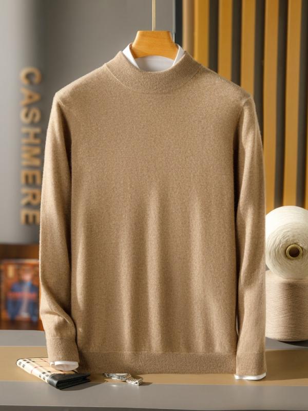 編み物 プルオーバー メンズ 成人男性用 トップス ハイネック 照明ランプ色つや 絨毛 カシミール 下着類プルオーバー 普段使い走り 心地よい 商行為 通い 通学 軽さ 生あたたかい 防寒 伸縮性 育みそだてる 保温 分かりやすい 無地 黒いこと