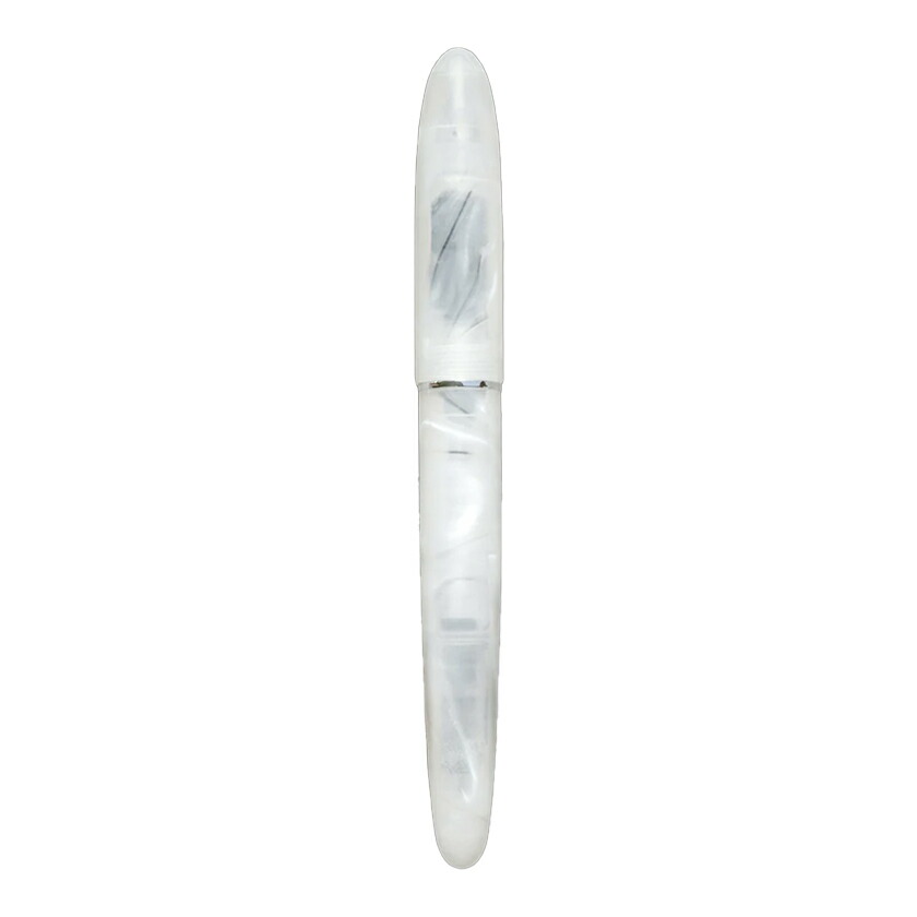 【WA377】【WANCHER / ワンチャー】「MOFU / 文風 万年筆」かき氷【即納 ブランド 正規品 保証 アクリル 多面角 オリジナル  カートリッジ コンバーター両用式 文具 ギフト プレゼント 贈り物 白 ホワイト】