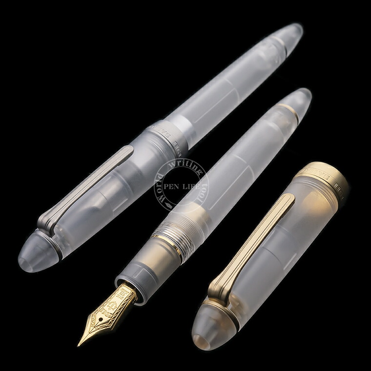 楽天市場】【S237】受注生産品【SAILOR/セーラー】 21金万年筆 透明 