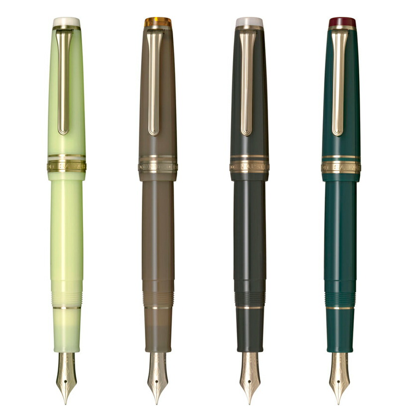 SAILOR 万年筆 四季織　万葉（深緑） セーラー万年筆 ボールペン 四季織 雪月空葉 万葉｜【セーラー/SAILOR