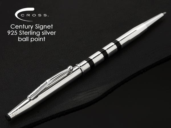 楽天市場 Cross クロス Century センチュリー シグネット 925純銀 スターリングシルバー ボールペン1935年の復刻デザイン クラシカルな細身のシルエットcross純正ボックスに入れてお届け致します 筆記具専門店ペンライフ