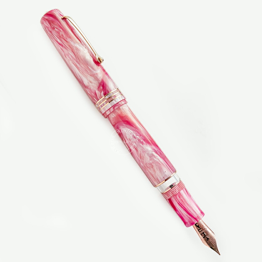 【LE11】【Leonardo / レオナルド】Officina Italiana / オフィチーナ イタリアーナ モーメントゼロ グランデ 2.0 ザ パワー オブ フラワー サクラ 14金 M(中字) イタリア伝統の技術を受け継ぐ新ブランド 1932138【即納 宅配便 送料無料 イタリア製 保証】|筆記具専門店ペンライフ