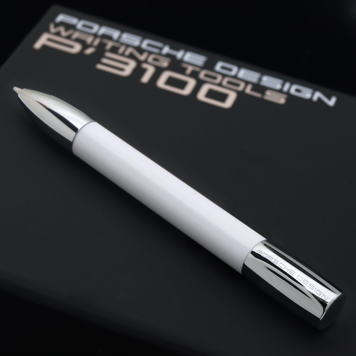 【楽天市場】ポルシェデザイン P3140 限定品 シェイクペン ホワイト ボールペン シェイクペンは、ポルシェの誇る高い工業技術と