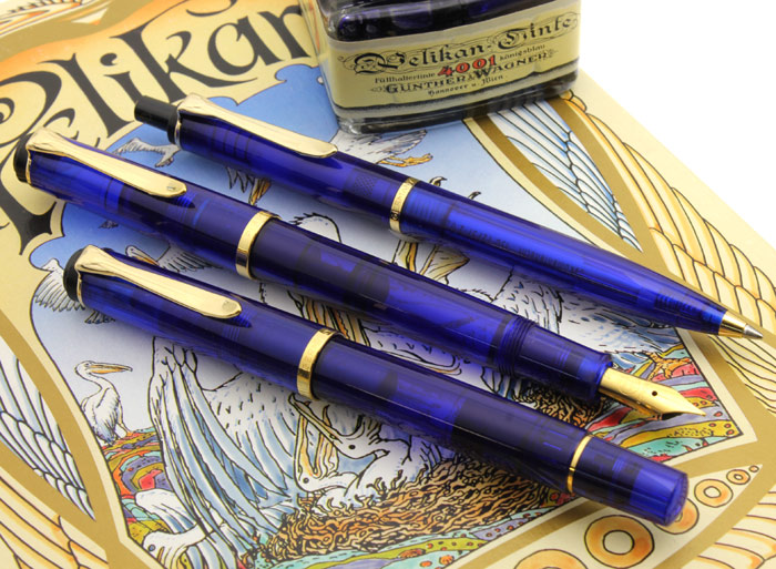 楽天市場 即納 Pelikan ペリカン 海外限定トラディッショナル0 スケルトン ダークブルー万年筆 ボールペン ローラーボール 入手困難な廃盤モデルのボックスセット 送料無料 筆記具専門店ペンライフ