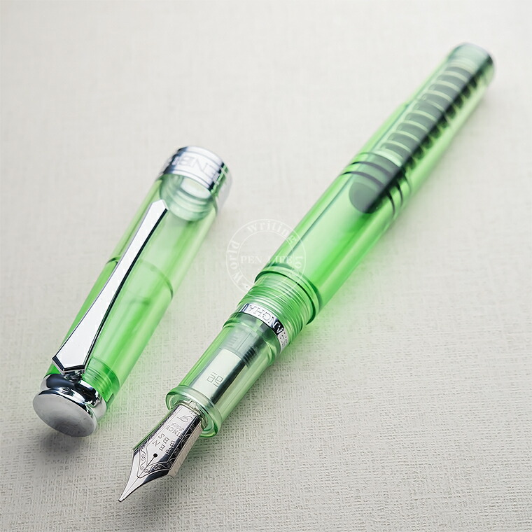 楽天市場】【PBS18】【PENBBS】新作 透明軸万年筆 クリア