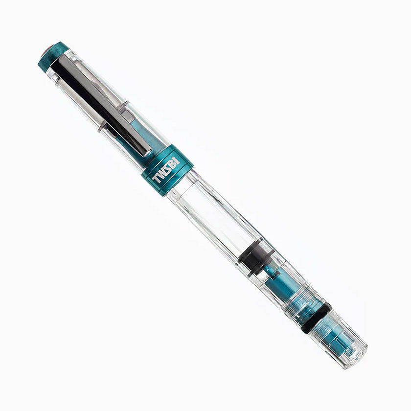 【TW23】【TWSBI / ツイスビー】 DIAMOND / 金剛石 580ALR Caribbean / カリビアン 筆 STUB1.1 M7441230【即納 宅配便 ピストンフィラー インキ吸いいれる式 スケルトン 緑 緑であること 澄み切った軸 実地授業助手】