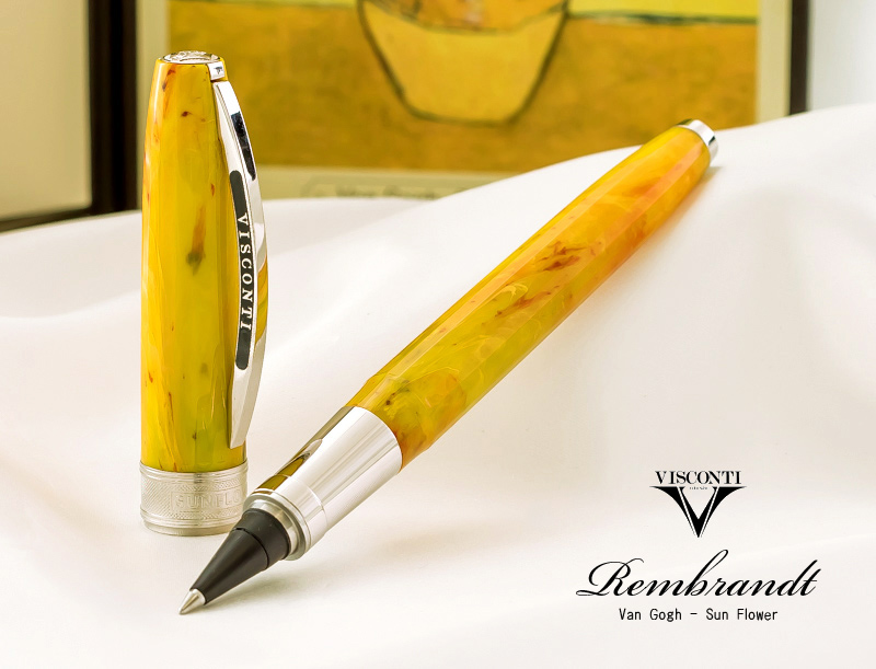 VISCONTI ヴィスコンティ ローラーボール ゴッホ ひまわり+