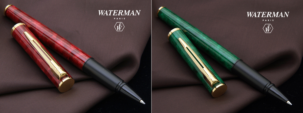 楽天市場 Waterman ウォーターマン Apostrophe アポストロフィ レッドマーブル グリーンマーブル ローラーボールペン なめらかな書き味 フランスの豊潤な薫り マーブルのようなブラスベースラッカー仕上げ 宅配便対応 筆記具専門店ペンライフ