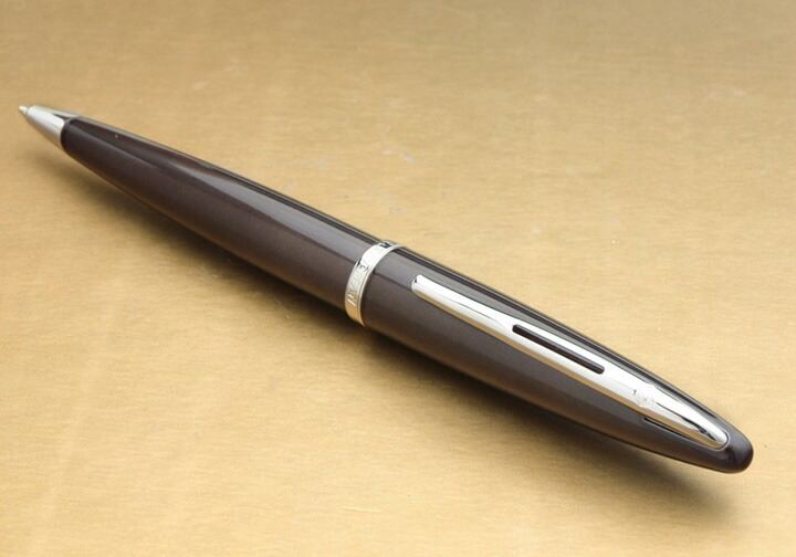 楽天市場 即納 Waterman ウォーターマン カレンフロスティブラウンst ボールペン 宅配便対応 筆記具専門店ペンライフ