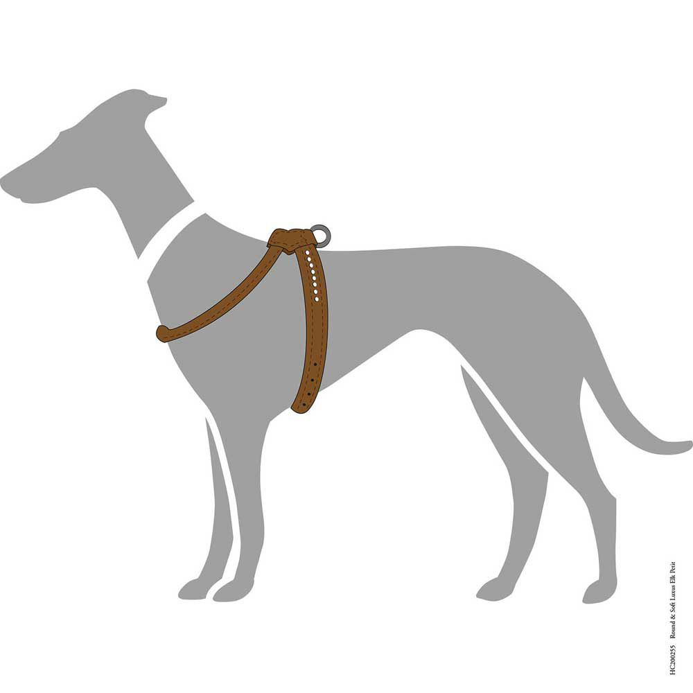 お手軽価格で贈りやすい ハンター 犬用 ハーネス エルクレザー ラクサス 60 中型犬 大型犬 本革 ドイツ製 Kabbekasi Pks Id