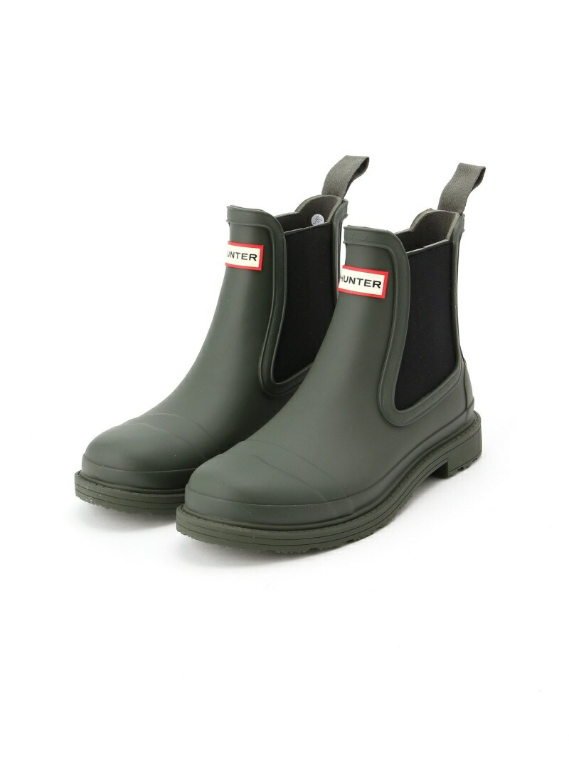 【SALE／30%OFF】(M)【メンズ】コマンドチェルシーブーツ HUNTER ハンター シューズ・靴 ブーツ グリーン【RBA_E】【送料無料】[ Fashion]