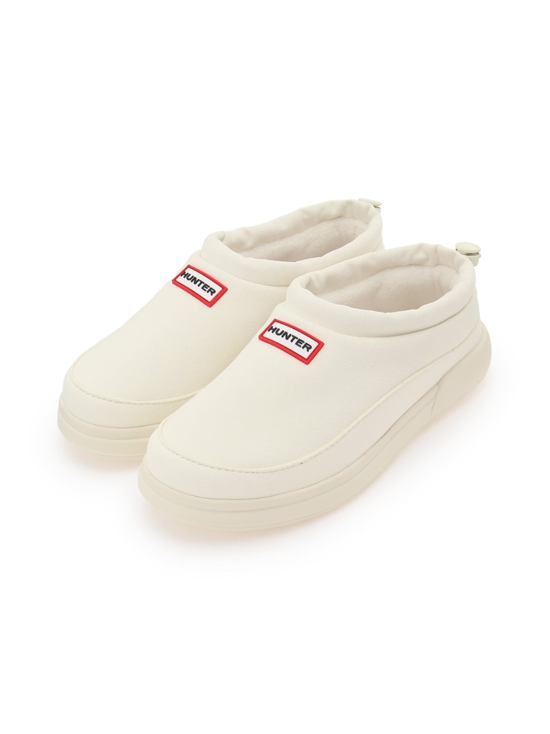 【SALE／40%OFF】(U)ユニセックス イン/アウト ビーガン スエード スリッパ HUNTER ハンター シューズ・靴 スリッポン ブラック ホワイト【RBA_E】【送料無料】[ Fashion]｜HUNTER　公式店