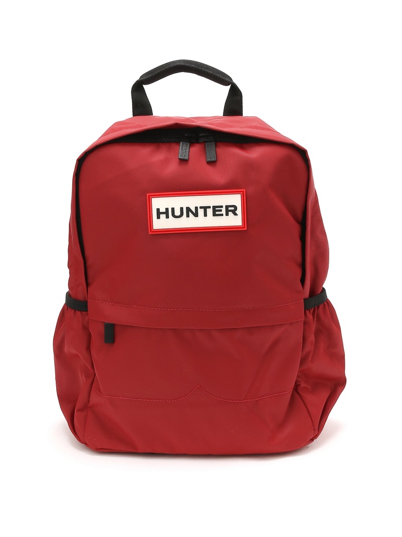 バックパック・リュック HUNTER [UNISEX] Travel Ripstop Backpack Black/Logo Red UBB15 TRAVEL RIPSTOP BACKPACK-Hunter Boots Singapore – Hunter