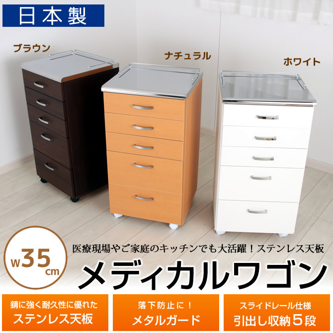 楽天市場】＼4日20時〜☆ポイント10倍！／ キャスター付収納ワゴン