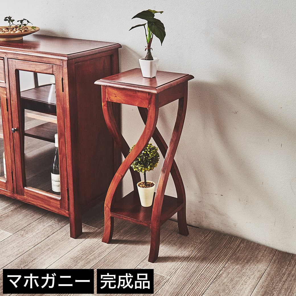 楽天市場】アンティーク調家具 花台 プランツスタンド 小型家具