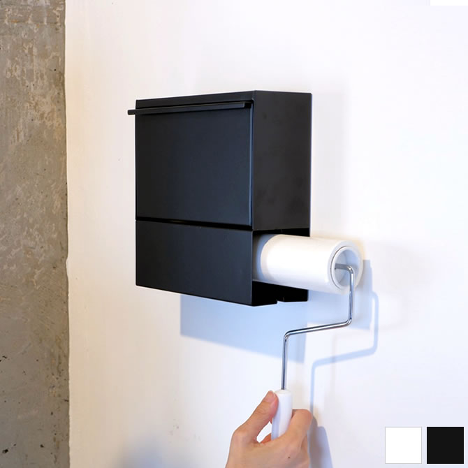 楽天市場 壁掛け クリーナーテープホルダー 粘着ローラー クリーナーテープホルダー テープホルダー コロコロ 収納 おしゃれ スリム ストッカー 壁掛け カーペットクリーナー 玄関 収納 トレー ケース おしゃれ シンプル ホワイト ブラック Huonest