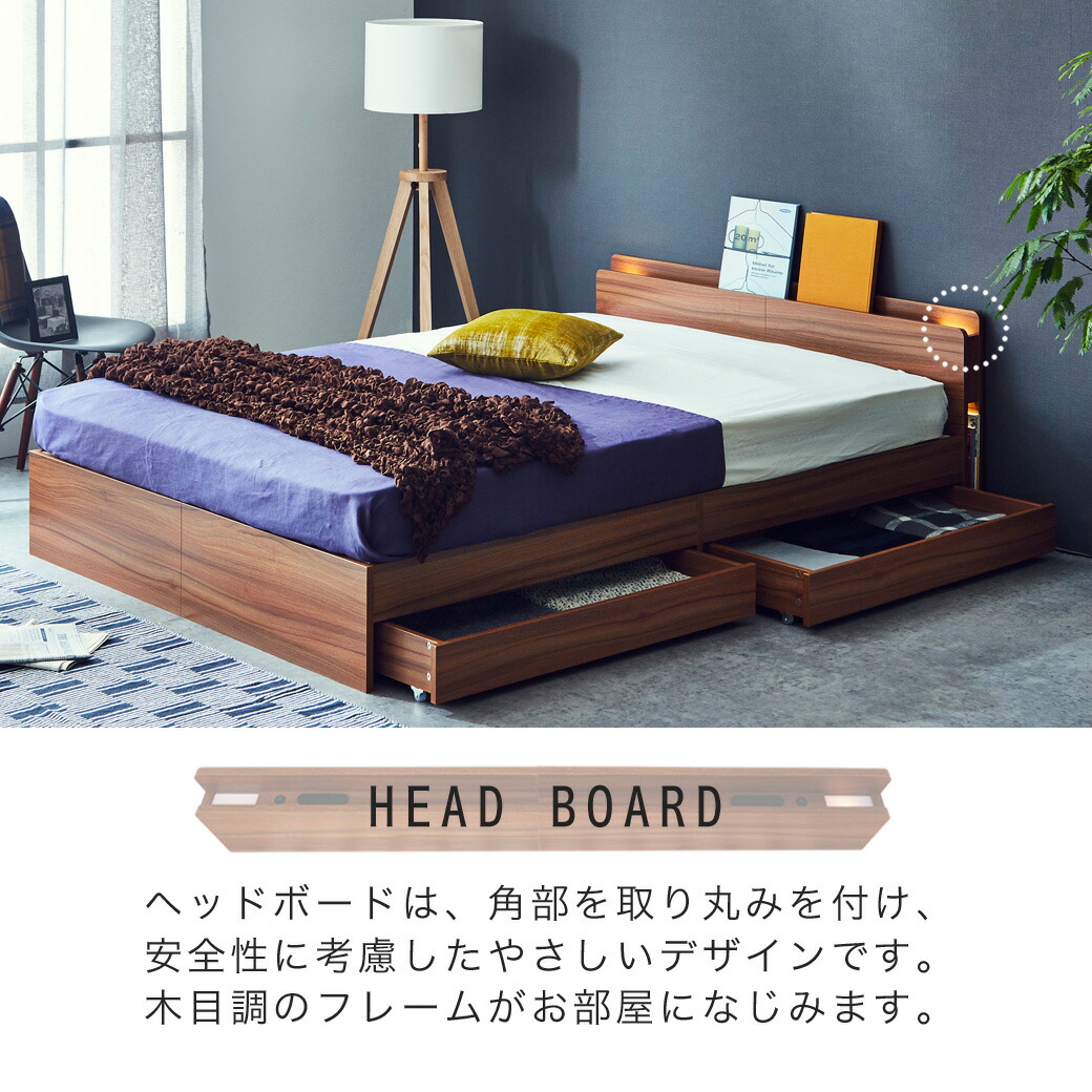 Huonest Brown Natural Single Size Drainboard Bed Single Bed
