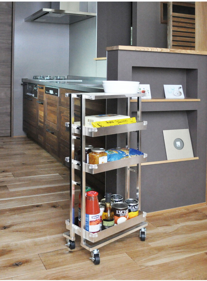 ワゴン ステンレス コンパクトワゴン 日本製 作業台 国産 キッチンワゴン 作業台 ステンレスワゴン キャスター付きワゴン シンプル 収納家具 国産 ワゴン ステンレス コンパクトワゴン 日本製 作業台 キッチンワゴン ステンレスワゴン キャスター付きワゴン シンプル 国産