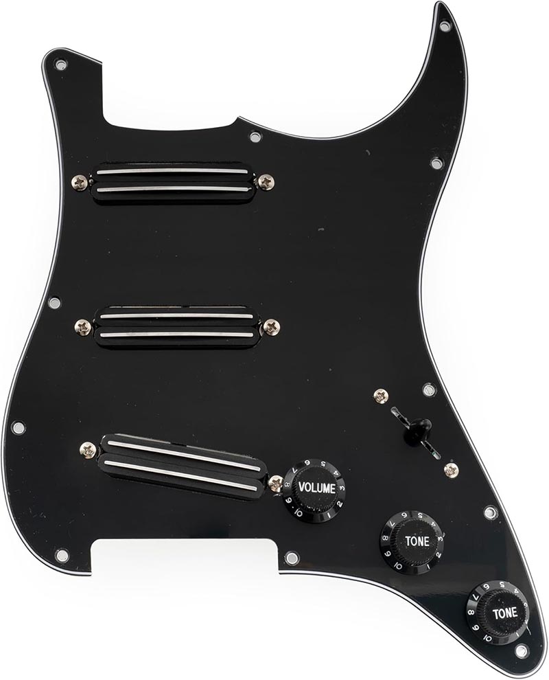 楽天市場】ハムバッカー ストラトキャスターピックガードと