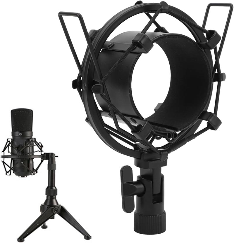 楽天市場】マイクショックマウント サスペンションホルダー 防振 録音