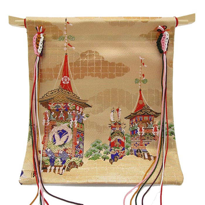 楽天市場】京錦テーブルセンター 風神雷神（大）京都 西陣織 金襴 御卓 