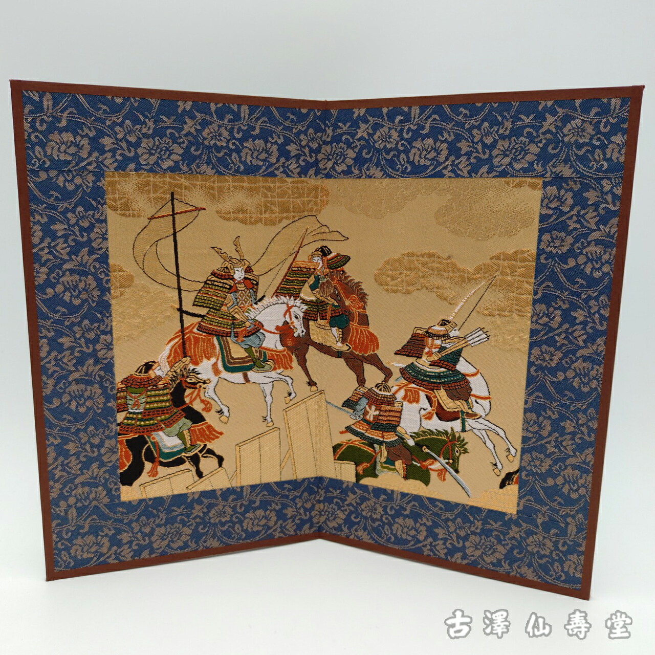 京錦額　金閣寺（春慶大）京都　西陣織　金襴　壁掛け　アートフレーム　額縁 imgrc0081704695.jpg