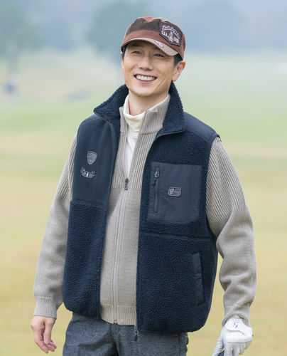 楽天市場】ベスト メンズ ＜ハッシュパピー＞配色ダウンベスト 2025春