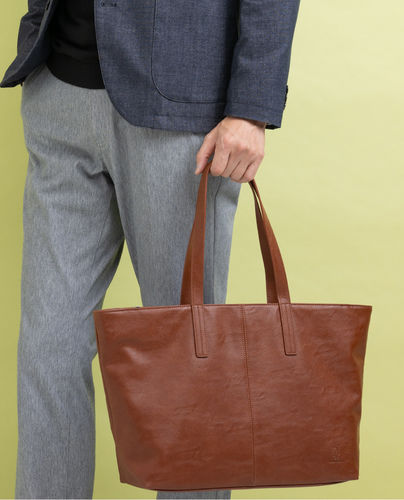 Hush Puppies（ハッシュパピー） 合皮トートバッグ メンズ 鞄 嚢