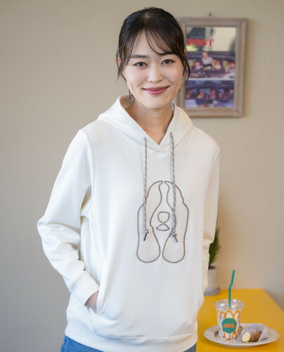 Hush Puppies（ハッシュパピー） ダンボールプルパーカー レディス 長袖