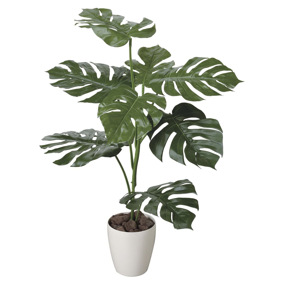 法人様限定 人工観葉植物 フェイクグリーン モンステラ1.0 207K140 アートクリエイション|ハストネット店