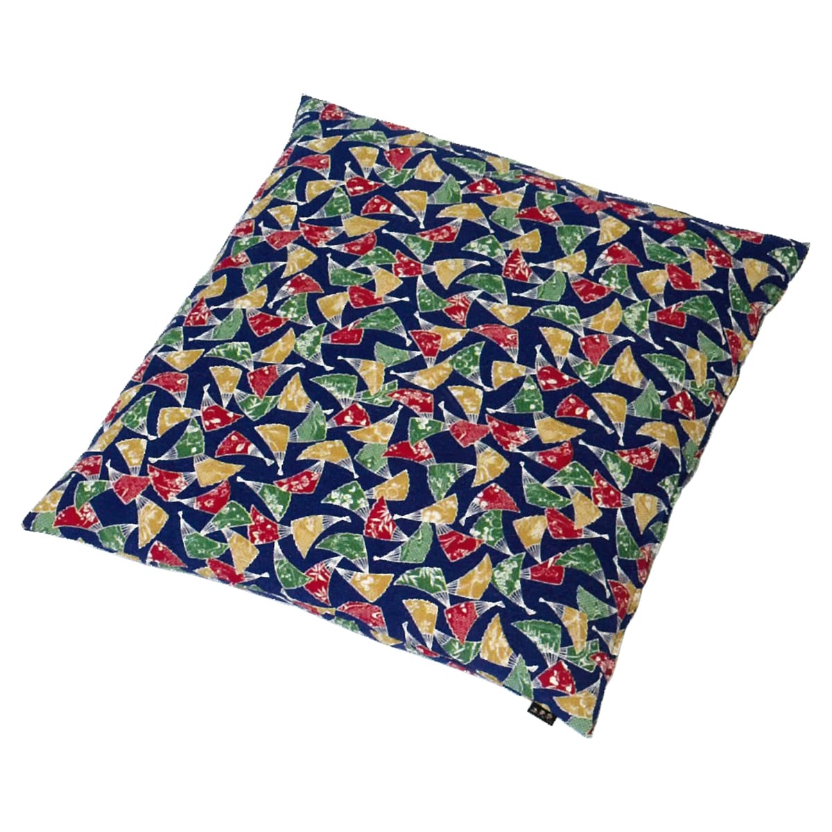 法人様押さえる 飛鳥 扇面 座蒲団 59×63 肉体労働者庵
