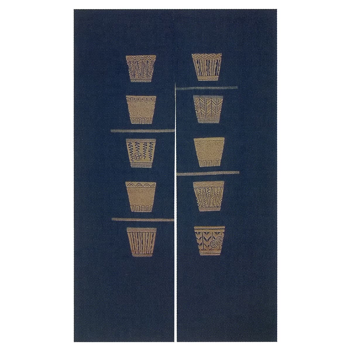 楽天市場】あす楽 芹沢模様のれん縄のれん文W85×150cm[沖縄・北海道