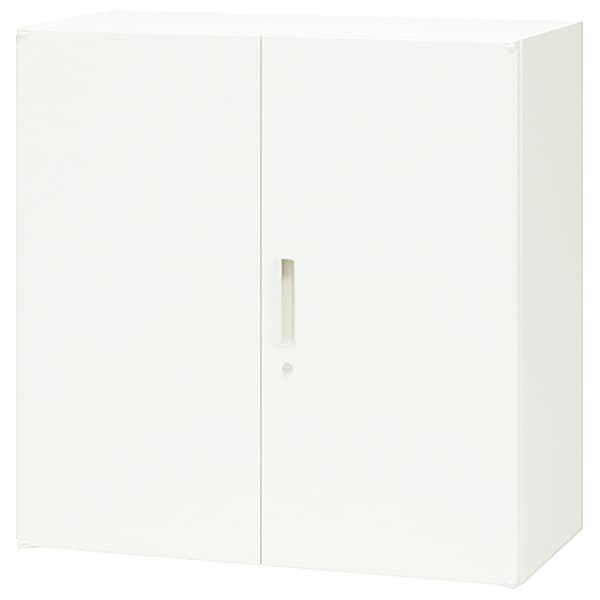 法人様限定 書庫 オフィス収納 CWS-0809K-WW 両開き戸 ナイキ（NAIKI）