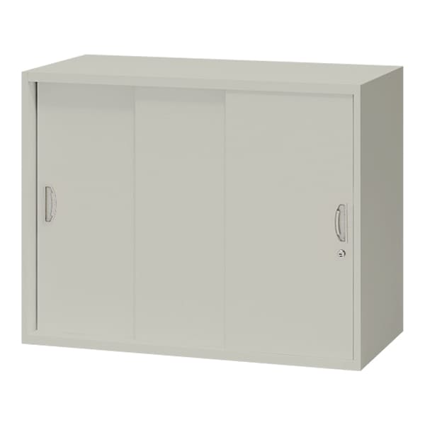 法人様限定 書庫 オフィス収納 NWS-0907H3-AW 引違い3枚戸 ナイキ(NAIKI)|ハストネット店
