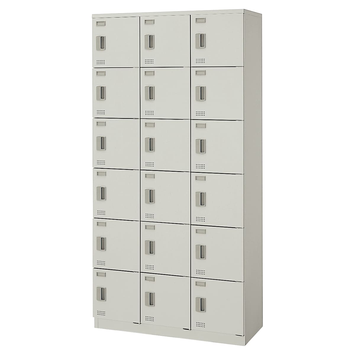 法人様制限事項 学園ロッカー SL0918 18人用 ナイキ（NAIKI） オフィス家具-インテリア・寝具・収納-ロッカー