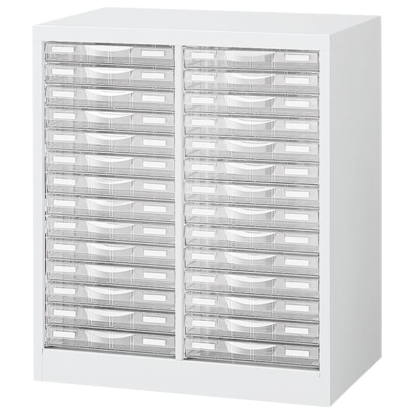 法人様限定 キャビネット 収納 STD214S-B4-WH B4用 2列・浅型14段 ナイキ（NAIKI） 40,369円