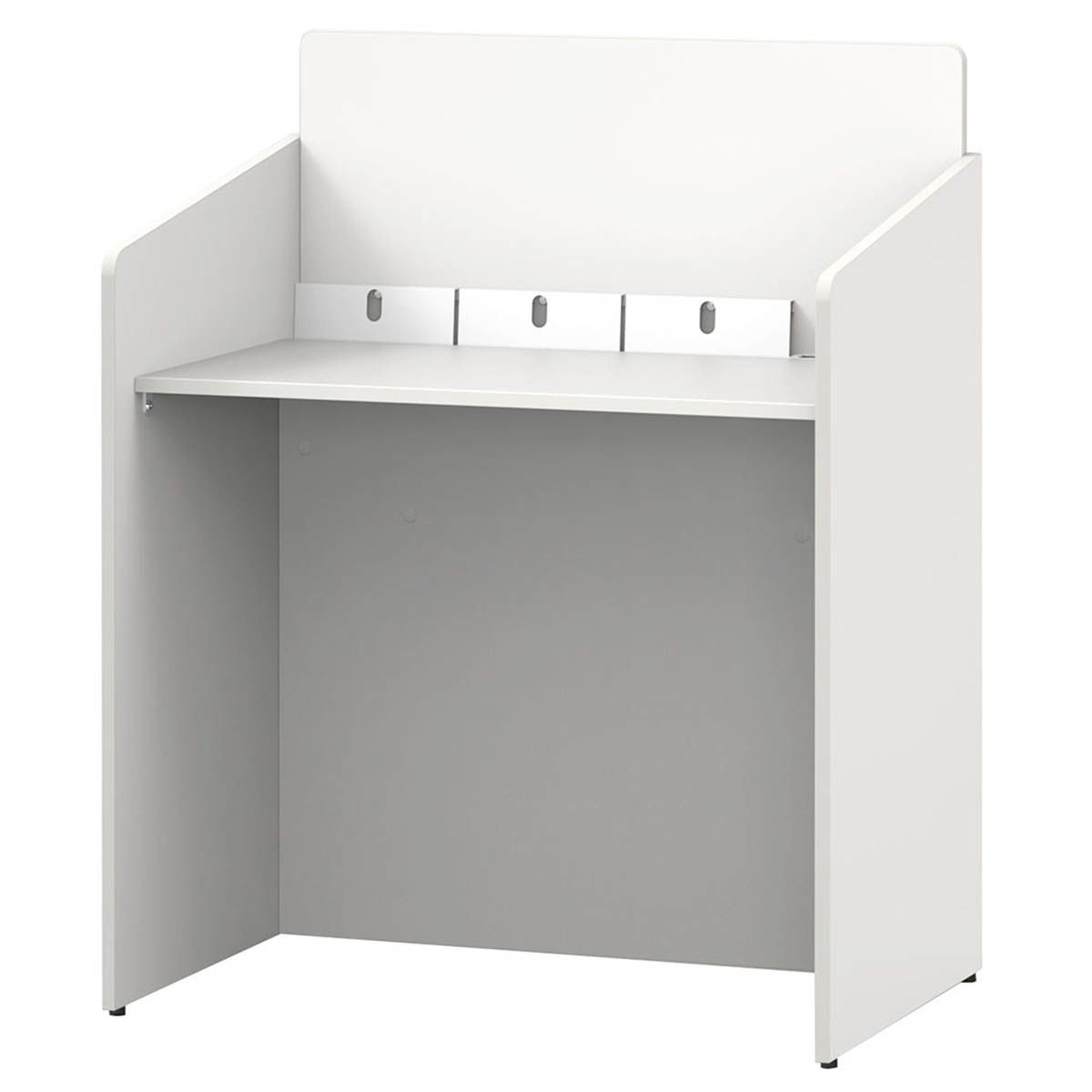 法人様限定 弘益 オフィス家具 受付カウンター VLCT-RP870 抗ウイルスローカウンター（両面パネル） 受付カウンター ローカウンター 受付台 幅180cm 奥行70cm 高さ72cm