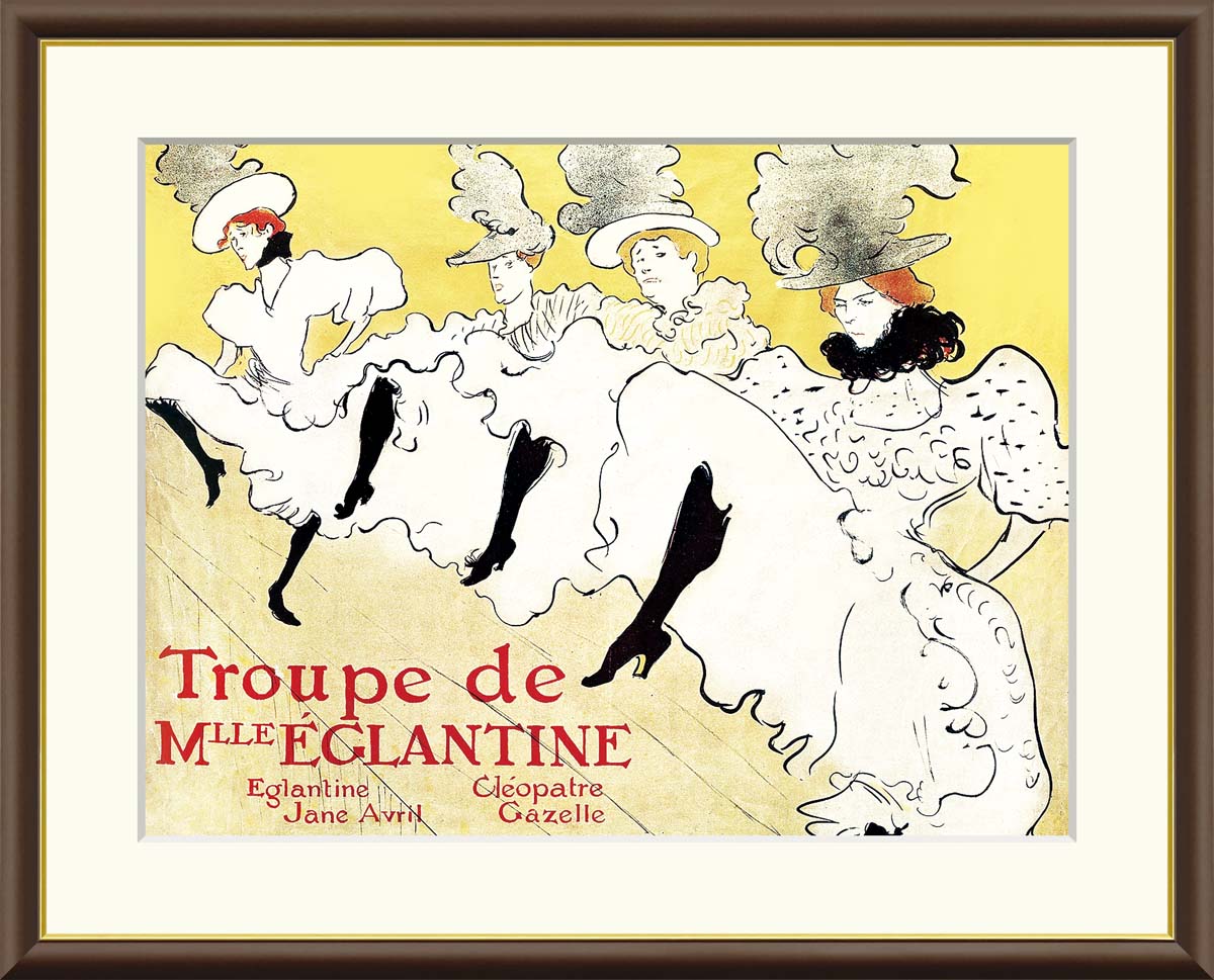 楽天市場】有名 画家 ロートレック 「マドモアゼル・エレガンティーヌ