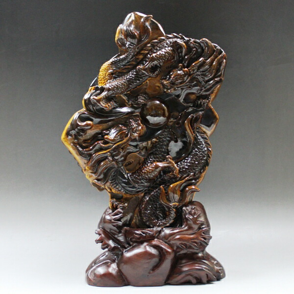 値下げ 風水グッズ タイガーアイ彫刻 双龍 2800ｇ 置物 風水 龍 置物 開運祈願 金運祈願 玄関 龍の置物 風水 21 速達メール便 Valeriocaballeromuebles Com