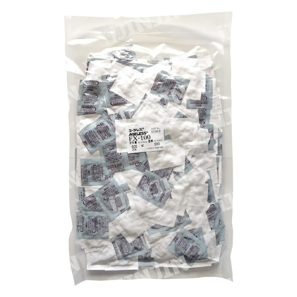 高水分食品用脱酸素剤 エージレス FX-100 500個×6袋 食品用 三菱ガス化学■FX-100 ケース■