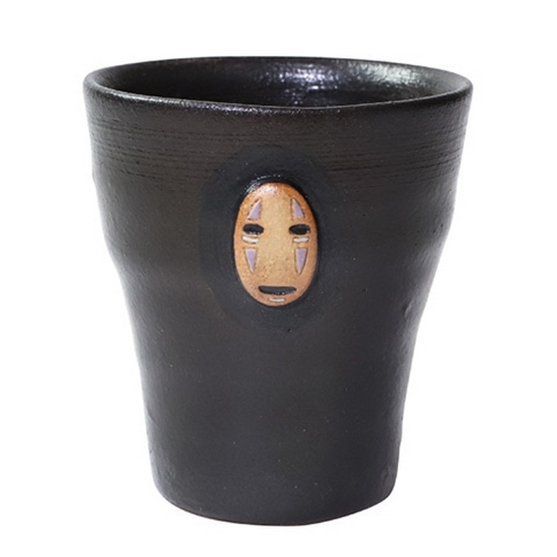 千と千尋の神隠し 信楽焼フリーカップ カオナシ画像