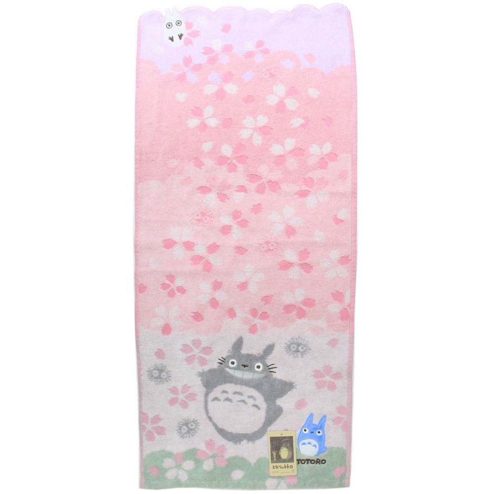 楽天市場 となりのトトロ 花嵐 バスタオル 60 1cm Pinokio