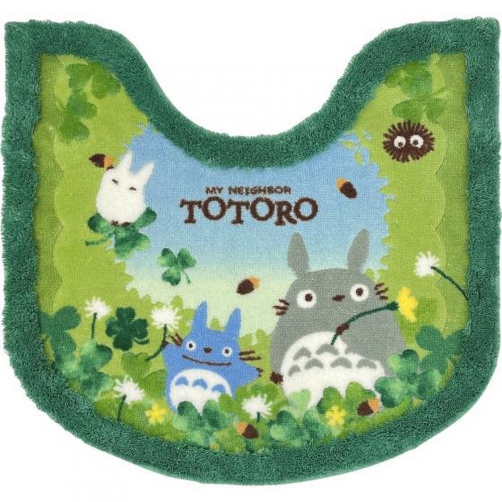 6日迄大特価　スタジオジブリ　となりのトトロ　トイレマットセット　新品 スタジオジブリ となりのトトロ ねこバス トイレマットセット 4