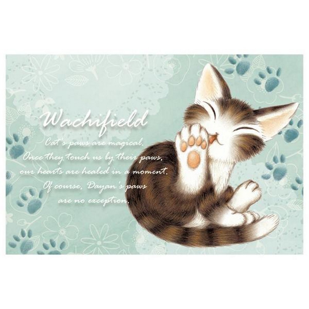 楽天市場】わちふぃーるど 猫のダヤン ポストカードになるお茶セット