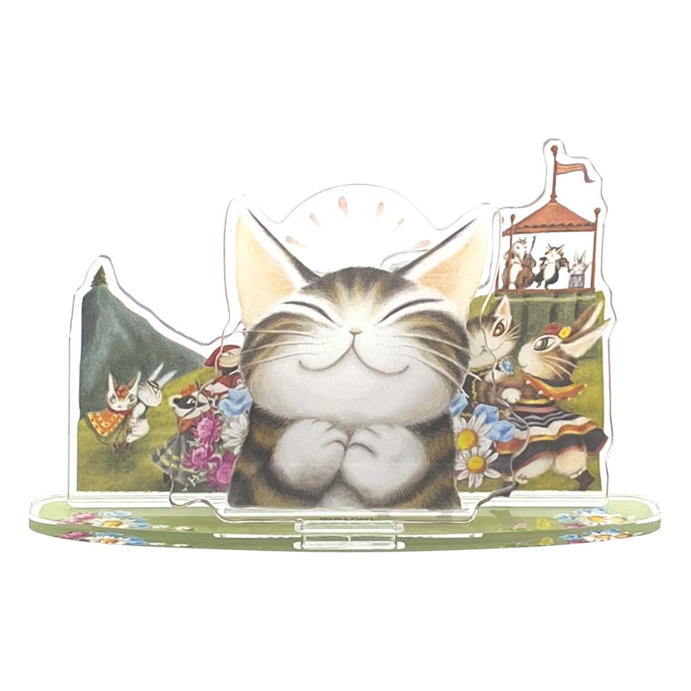 わちふぃーるど 猫のダヤン アクリルスタンド うんのいい・ダンス 942575画像
