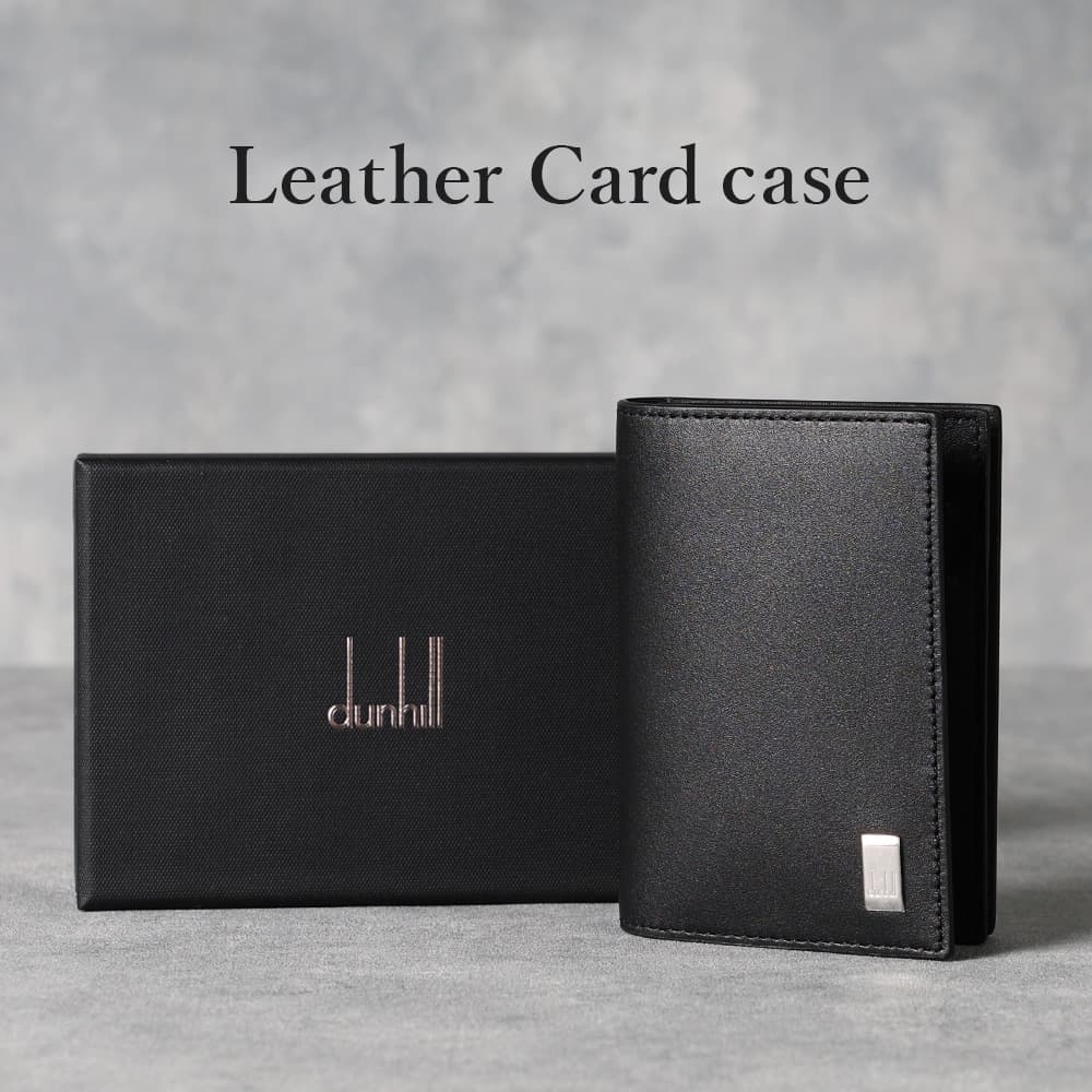 ダンヒル カ−ドケ−ス 名刺入れ dunhill ダンヒル ブランド イギリス 革小物 レザー サイドカー Sidecar メンズ 紳士 カ−ドケ−ス 名刺入れ ブラック/シルバー 19F2F47AT001R 人気 おすすめ おしゃれ ブランド プレゼント ギフト お祝い 誕生日 クリスマス 就職|スマートビズ-ワイシャツ専門店-