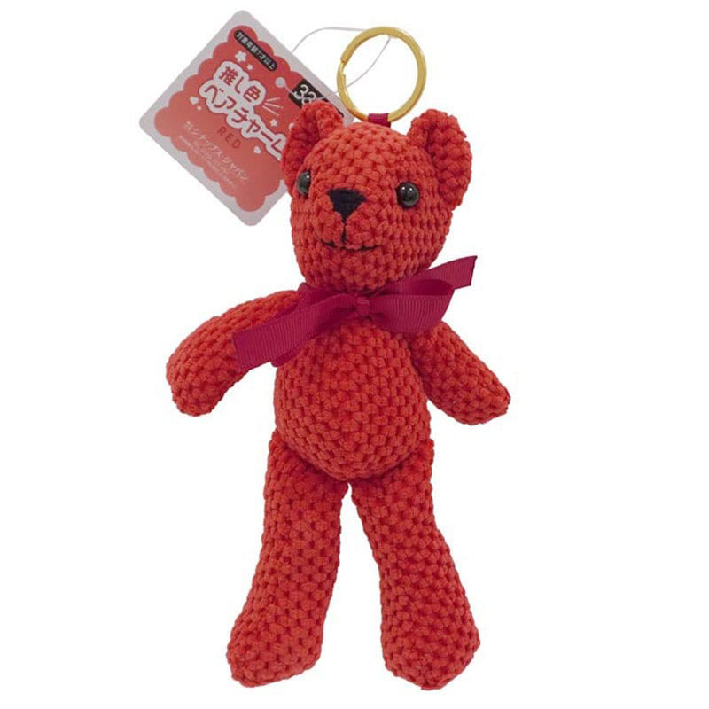 楽天市場】推し色ベアチャーム レッド : 100円雑貨＆日用品卸-BABABA